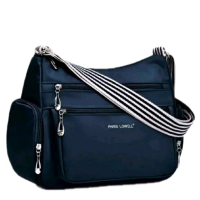Tas Selempang Wanita Paris Lowell Parasute Coating Fabric 26x15x30cm - 8989