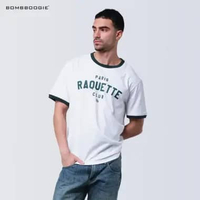 Bombboogie Kaos Pria Regular 2.0 Treamo 12F86B4WT L White