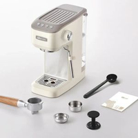全城热卖 - 【意式咖啡機】家用半自動 奶泡一體機 辦公室小型咖啡沖煮器具