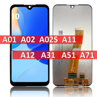 LCD For Samsung A01 A02 A02S A11 A12 A31 A51 A71 A21s LCD Display Touch Screen Replacement Digitizer Assembly