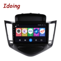 Idoing 9" Car Intelligent AutoRadio Video Player For Chevrolet Cruze J300 2008-2014 Multimedia GPS Navigation Android Head Unit