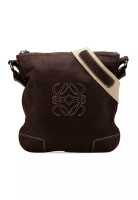 LOEWE 二手 Loewe Anagram Nubuck 斜背包