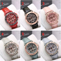 JAM TANGAN WANITA ALEXANDRE CHRISTIE CRISTIE AC 2B10 CEWEK KULIT ORIGINAL