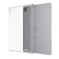Case For Lenovo K10 M10 FHD PLUS Y700 TB-9707F Transparent TPU Cover for Tab M10 Plus 3rd Gen 10. 6 2022 Shockproof Protector