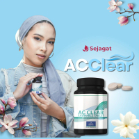 - AC Clear 30 Chewable Tablet (Glutaplus Super Formulation 10x ganda) Anti Jerawat & Anti Melasma, M