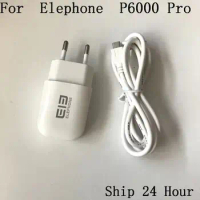 Elephone P6000 Pro New Travel Charger + USB Cable USB Line For Elephone P6000 Pro Repair Fixing Part Replacement