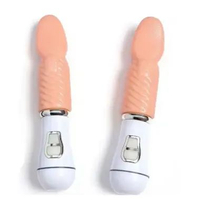 VIB230 alat bantu pijat dewasa tongue stick swing getar bahan silikon 2 tipe charger
