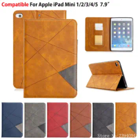 Premium PU Leather Case For iPad mini 1 2 3 4 5 2019 Smart Cover For iPad mini 5 mini 4 mini 3 mini 2 Funda Stand Shell Capa