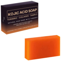 Handmade Whitening Kojie San Soap Original Skin Lightening Soap Bleaching Kojic Acid Glycerin Deep Cleaning Brighten Skin Soap