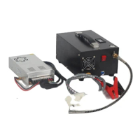 300bar Portable 12V DC PCP air Compressor 4500psi mini Electric pcp pump for PCP Paintball CHAOQIANG