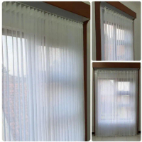 Vitrase Import Dalaman Gorden Panjang 4 Meter Fitrase Putih Lapisan Hordeng Jendela Tirai Pintu Kama