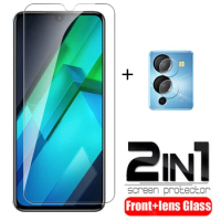 2in1 Tempered Glass Case For Infinix Note 12 G96 Screen Protector Note12G96 Lens Protective Films For Infinix Note12 G96 X670