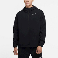 Nike As M Nk Df Run Jkt [CU5354-010] 男 連帽外套 慢跑 跑步 吸濕 排汗 黑