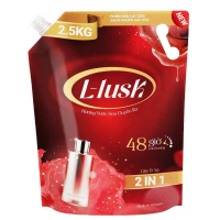 L-Lusk Laundry Detergent 2 Bags (5 Liters) with Perfume Fragrance from France, Long-Lasting Fragranc