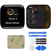 Touch Screen Digitizer Assembly for Apple Watch Series 4, Super 40mm, 44mm, LCD Replacement