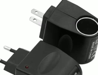Car cigarette lighter 220V to 12V vehicle conversion charger, household multi-function cigarette lig