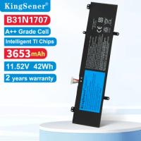 KingSener B31N1707 Laptop Battery For ASUS VivoBook S14 S410UQ S410UN S41OUN S4100V S4100VN S4200U X411UA X411UF X411UN X411UQ