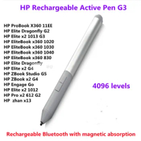 6SG43AA Rechargeable Active Pen G3 For HP HP EliteBook x360 1030 G2 G3 G4,1040 G5 G6 G7 G8, Elite X2 G4,Elite X2 1013 G3 Laptops