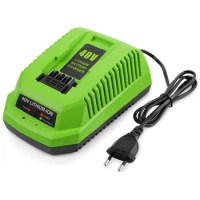 hot sale 40V Lithium Battery Charger for GreenWorks 29482 G-MAX 40V Li-Ion Battery 29472 29482 29652 G40825 EU Plug