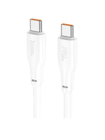สายชาร์จเร็ว X93 จ่ายไฟสูง PD 240W สีขาว 1เมตร ไทป์ซี ทู ไทป์ซี ชาร์จโน้ตบุ้ค