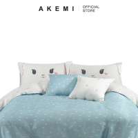 AKEMI 900TC TENCEL ™   Lyocell Tickle Fun Aster (Fitted Sheet Set |   Bedsheet/ Quilt Cover Set)