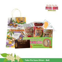 Paket Hampers 01 Oleh-Oleh Bali [Pie Susu Dhian isi 10pcs  - Kopi Murni Bali 80gr  - 125gr Kacang Ov