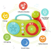 Karaoke Microphone Machine Toy Educational Toy Karaoke Speaker Kids Karaoke