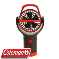 【Coleman 美國 BATTERYLOCK杯架風扇 紅】CM-27315/風扇/迷你電扇/攜帶型