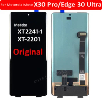 Original Best OLED For Motorola Moto X30 Pro / Edge 30 Ultra LCD Display Touch Screen Digitizer Assembly Sensor Phone Pantalla