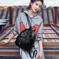 Anti-theft Soft PU Leather Backpack Women Vintage Shoulder Bag Ladies Mini Travel Backpack School Bags Girls