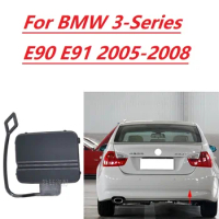 Rear bumper trailer cover For BMW 3-Series E90 E91 2005-2008