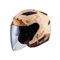 【SOL Helmets】SO-7E開放式安全帽 (探險者_消光沙漠黃/棕) ｜ SOL安全帽官方商城
