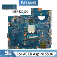 Mainboard For ACER Aspire 5536 Laptop motherboard MBP420100 08252-2 DDR2 Tested OK