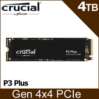 【hd數位3c】美光Micron Crucial P3 Plus 4TB/Gen4 PCIe 4.0/讀:5000M/寫:4200M/QLC顆粒/五年【下標前請先詢問 有無庫存】
