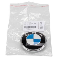 Original BMW E28 E30 Z3 Logo Emblem Badge Bagasi belakang mobil 51141872969