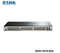 可開發票🔥快出🔥D-Link友訊DGS-1510-52X 48口千兆4個萬兆SFP口高性能網管交換機