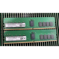 1 Pcs For MT RAM 16GB 16G 2RX8 PC4-3200AA 3200 DDR4 ECC REG RDIMM Memory