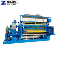 Paper Making Machines Factory Small Automatic Egg Tray Machine High Efficiency Pulp Egg Tray Egg Box Forming Machine