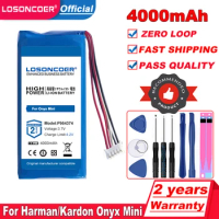 LOSONCOER 4000mAh Bluetooth Speaker CP-HK07,P954374 Battery For Harman/Kardon Onyx Mini Battery