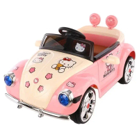 Ô tô điện trẻ em Hello Kitty dễ thương cho bé gái