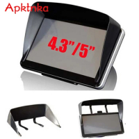Apktnka 5" Inch GPS Sun Shade Visor For Garmin Nuvi 2450 2460LT 2460LMT 2595LMT 2555LMT 50 50LM 1450T/1450LMT/1490T Shield Hood