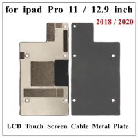 5Pcs for iPad Pro 11 12.9 Inch 3rd Gen 2018 2020 LCD Touch Screen Flex Cable Holding Bracket Motherboard Metal Plate Replacement
