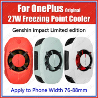 PCV04 Genshin Impact OnePlus 27W Freezing Point Phone Cooler OnePlus 11 Ace 2 Pro 10 Pro 11R 10R Universal 76 to 88mm Smartphone