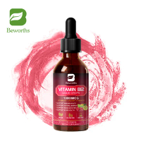 BEWORTHS Vitamin B12 Liquid Drops with Vitamin B9 D3 & Calcium for Energy, Brain & Nerve System Supp
