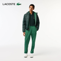 【LACOSTE】男裝-經典重磅棉短袖Polo衫(綠色)