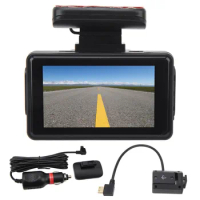 Dash Cam Motion Detection Dashboard Camera Recorder Front and Rear Dual Camera 3 Inch IPS Screen Night Vision for Driving