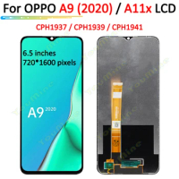 6.5" Original for OPPO A9 (2020) LCD For oppo A11x Display Touch Screen Digitizer Assembly For OPPO A9 2020 CPH1937 LCD