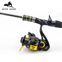 2022 New Spinning Reel 1000-6000 Series All Metal Lightweight Fishing Reel Universal Left/right Handle Saltwater Fishing Coils
