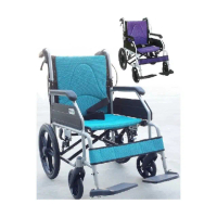 【海夫健康生活館】恆伸機械式輪椅 未滅菌 鋁合金 輕量型 後折背 看護型(ER-0013-1)