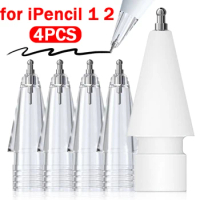 Upgraded Replacement Tablet Pen Tips for Apple Pencil 1 2 Generation Metal Pencil Nibs Wear-Resistant Pen Needle Stylus Tip